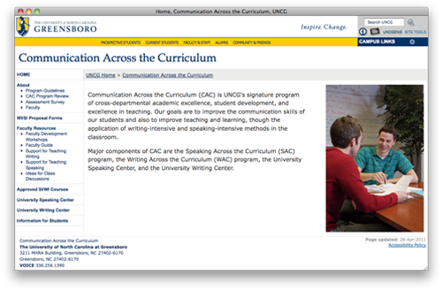 Communication Across the Curriculum