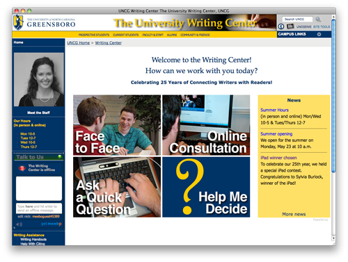 The University Writing Center